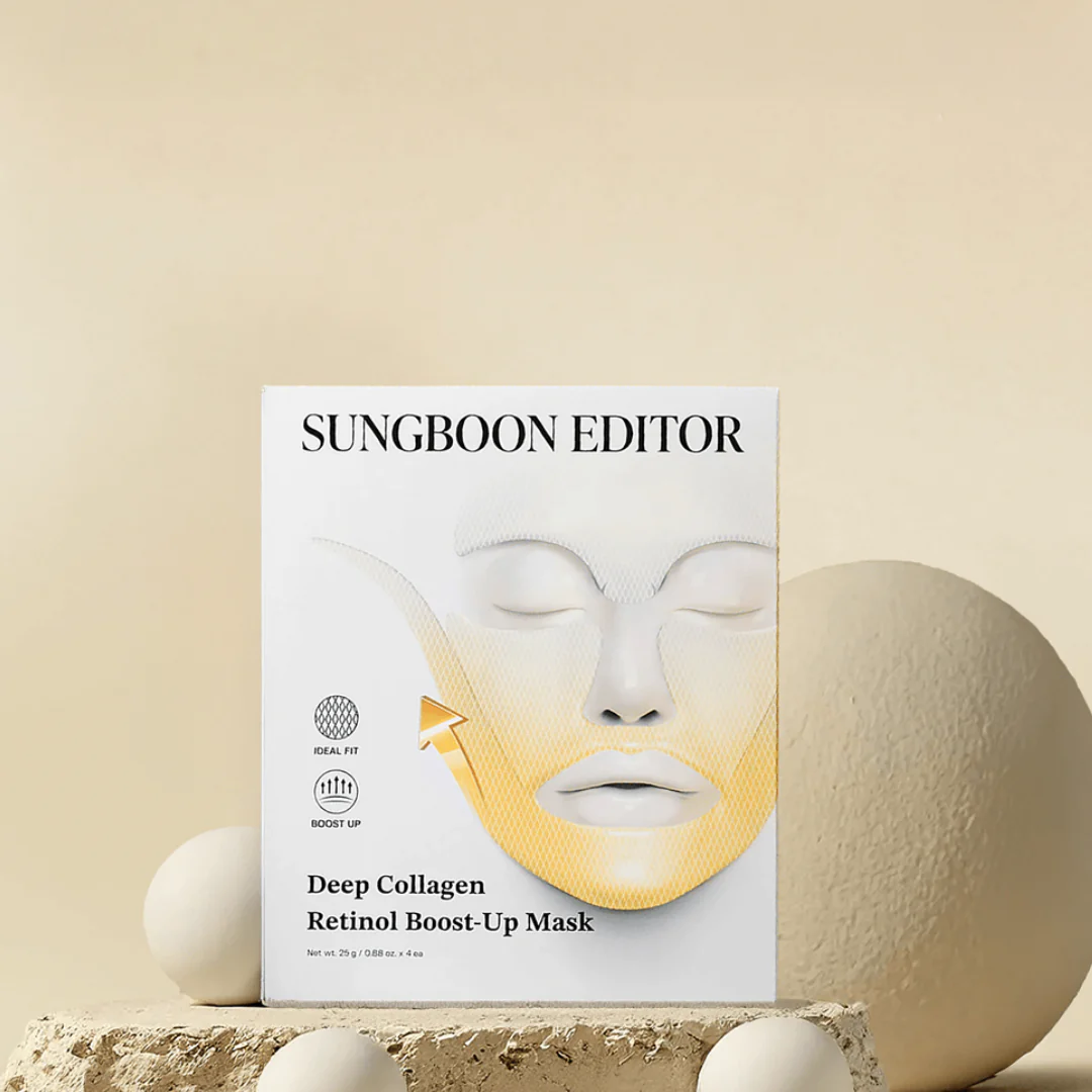Deep Collagen Retinol Boost-Up Mask Set [25g x 4 Sheets] - Image 3