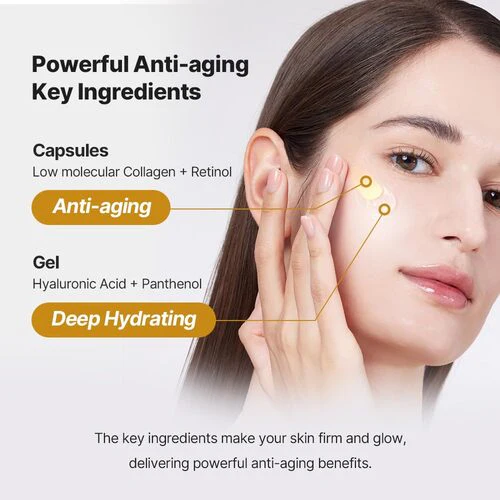 Deep Collagen Retinol Power Boosting Capsule Cream [50ml] - Image 4