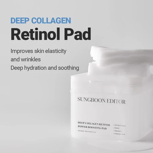 Deep Collagen Retinol Power Boosting Pad [100 Pads] - Image 4