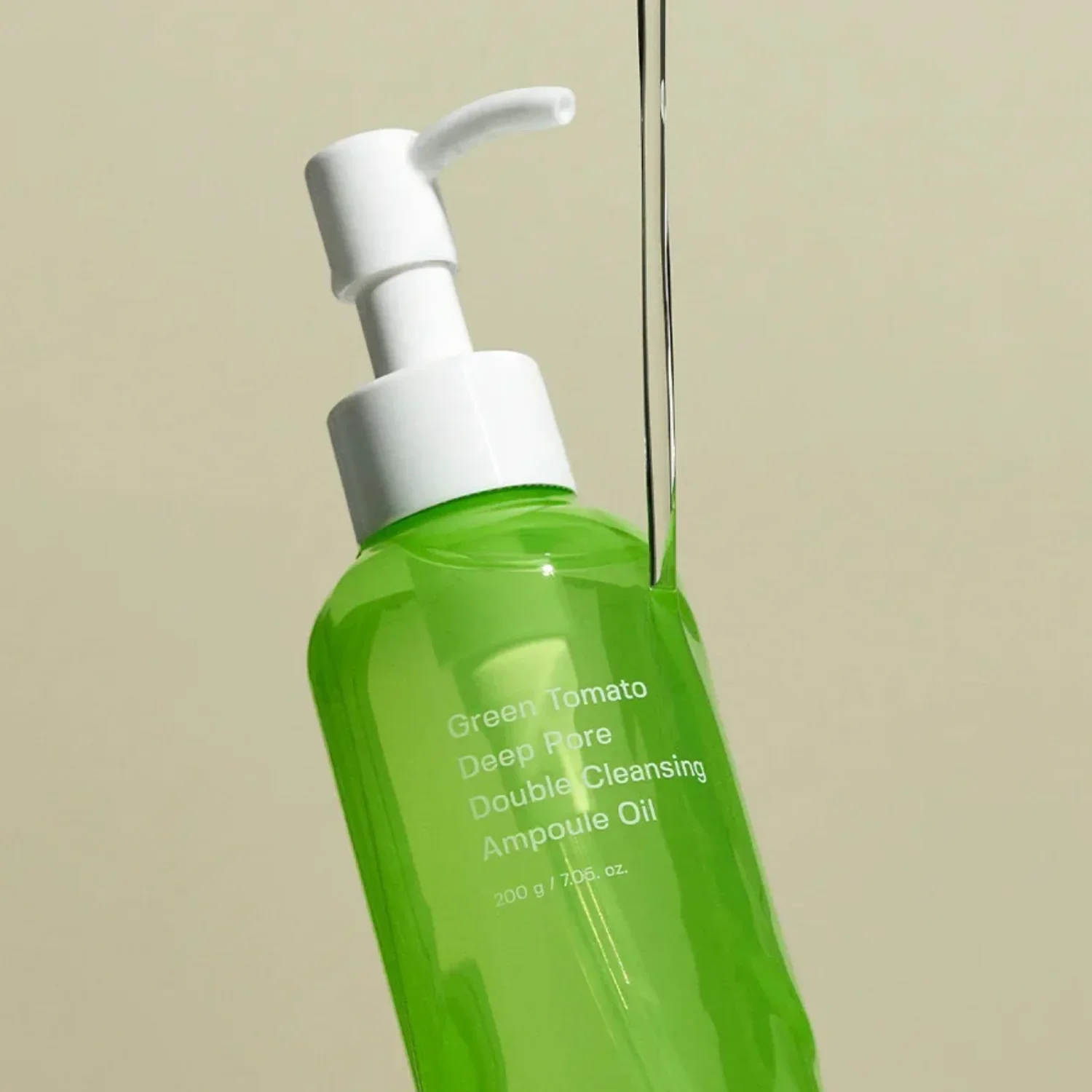 Green Tomato Deep Pore Double Cleansing Ampoule Oil [200g] - Image 2