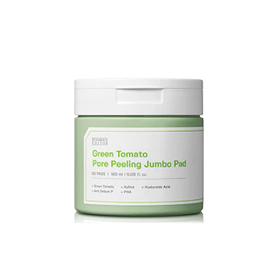 Green Tomato Pore Peeling Jumbo Pad [60 Pads]