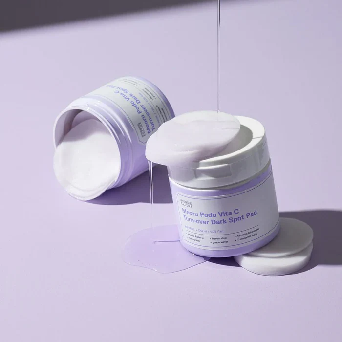 Meoru Grape VitaC Dark Spot Pad [60ea] - Image 2