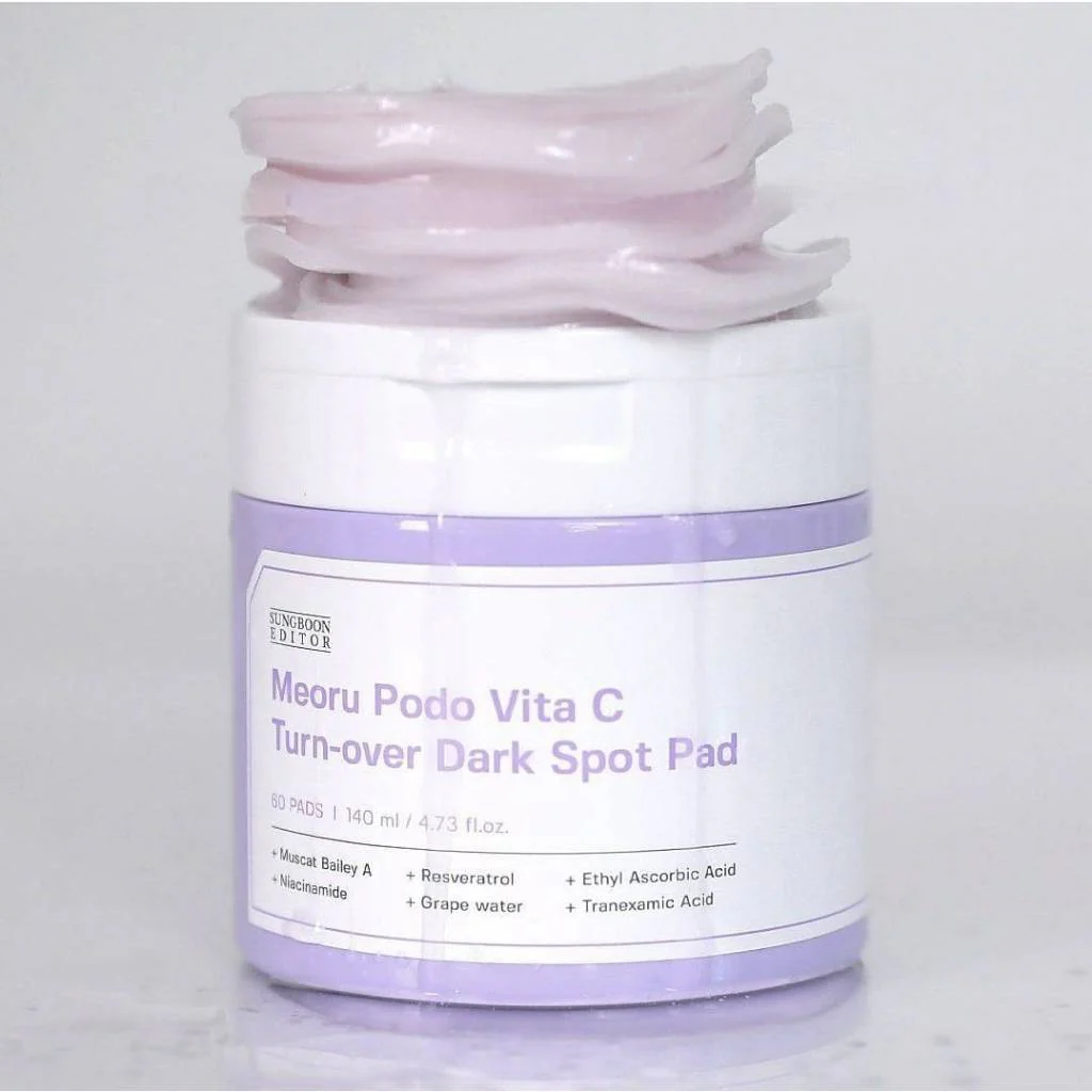 Meoru Grape VitaC Dark Spot Pad [60ea] - Image 3