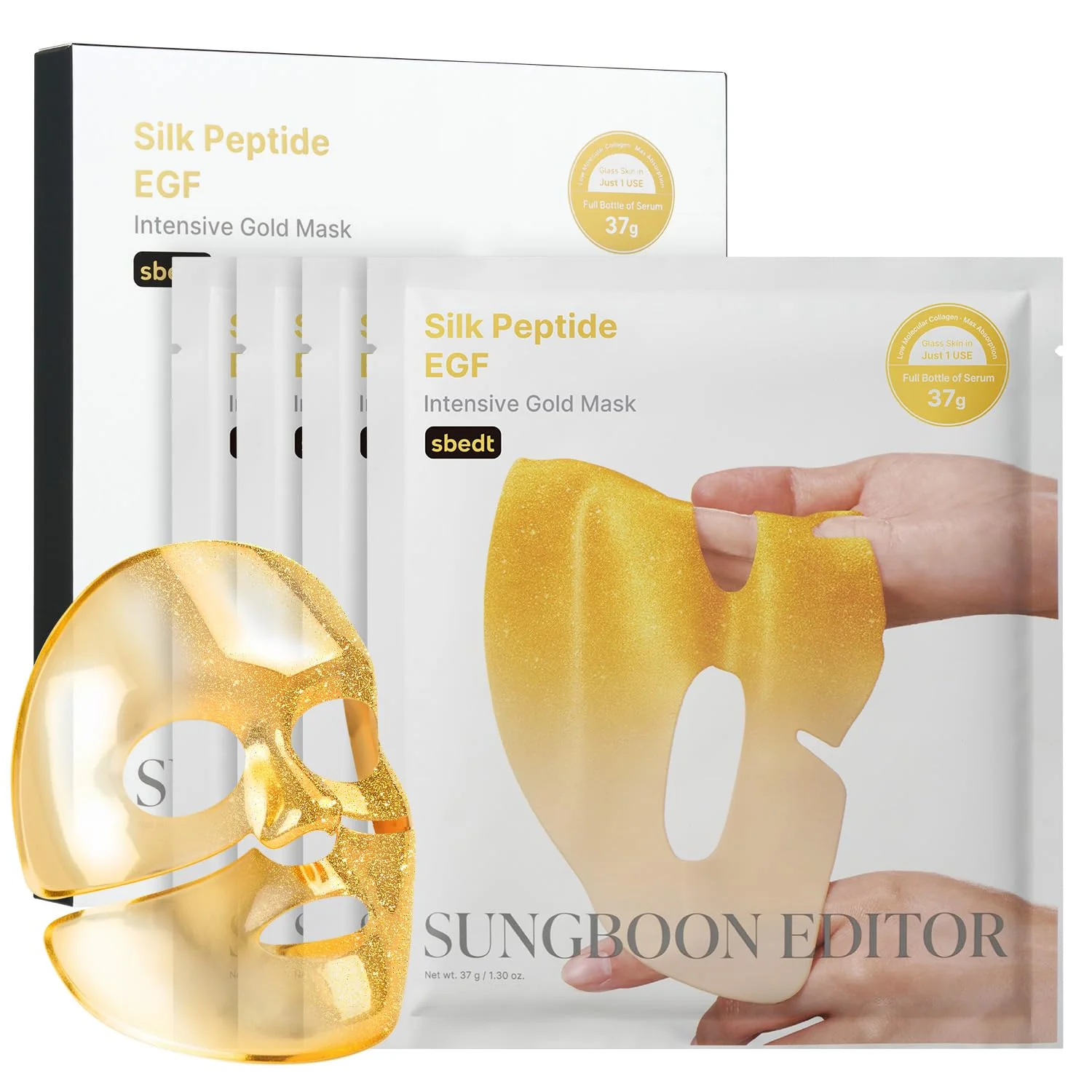 Silk Peptide EGF Gold Mask - Image 4