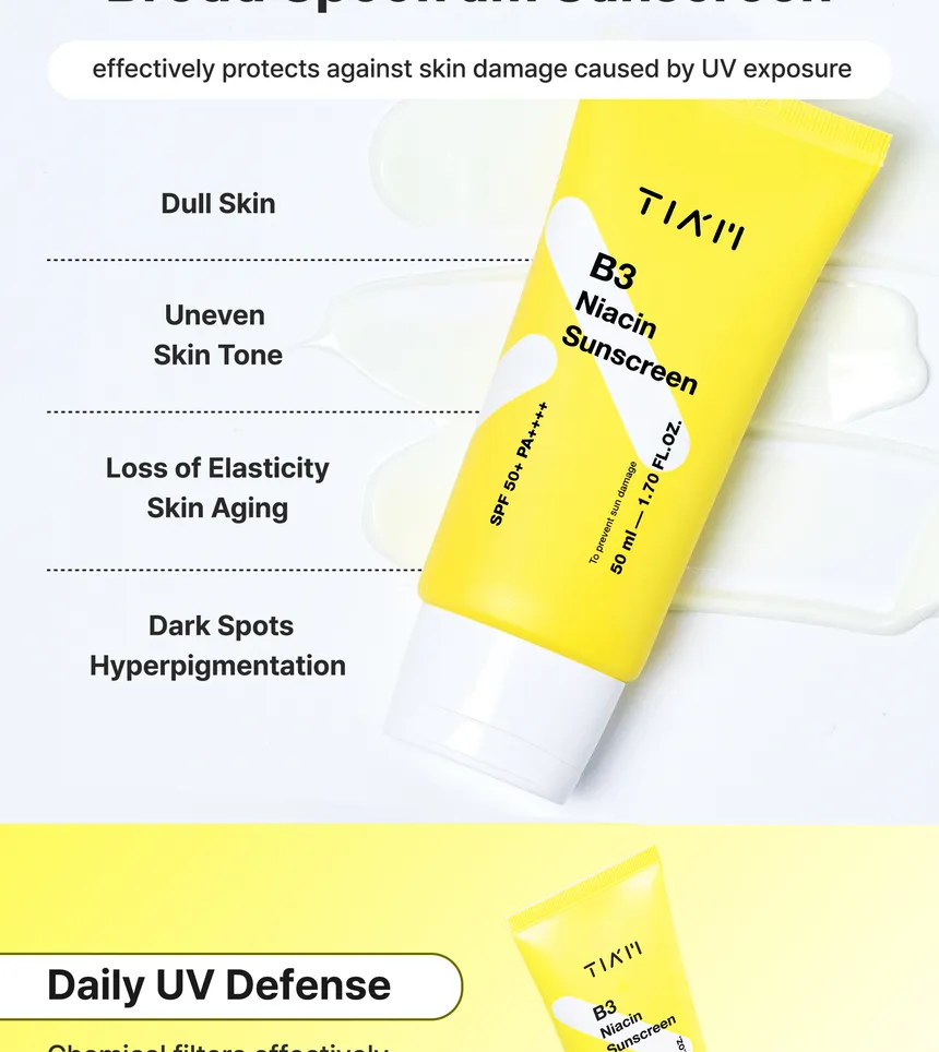 [TIA'M] B3 Niacin Sunscreen [50ml] - Image 5