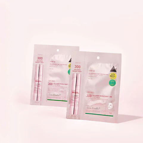 Collagen Reedle Shot 300 2-Step Mask [1 Sheet] - Image 4