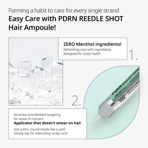 PDRN Reedle Shot Hair Ampoule [15ml] - Image 6