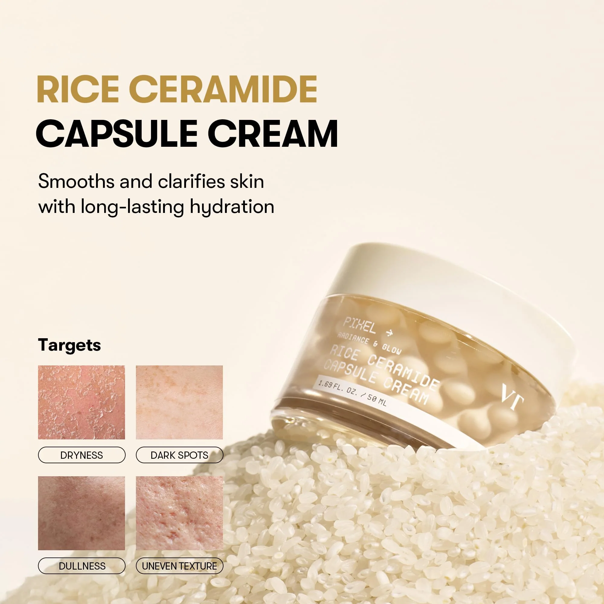 Rice Ceramide Capsule Cream [50ml] - Image 4