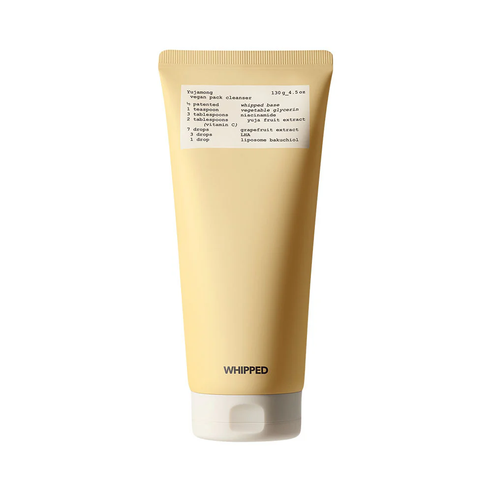 Yujamong Vegan Pack Cleanser Jumbo [130g]